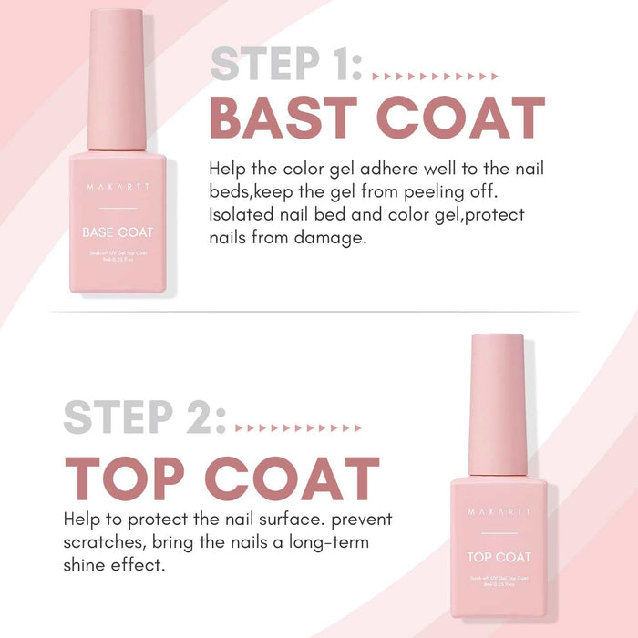 Makartt No-Wipe Gel Top Coat